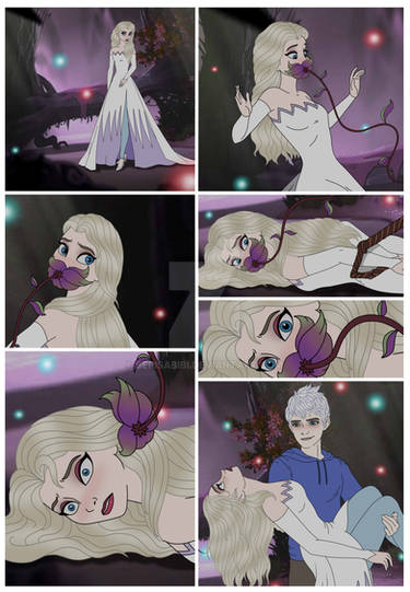 Elsa and Jack Frost