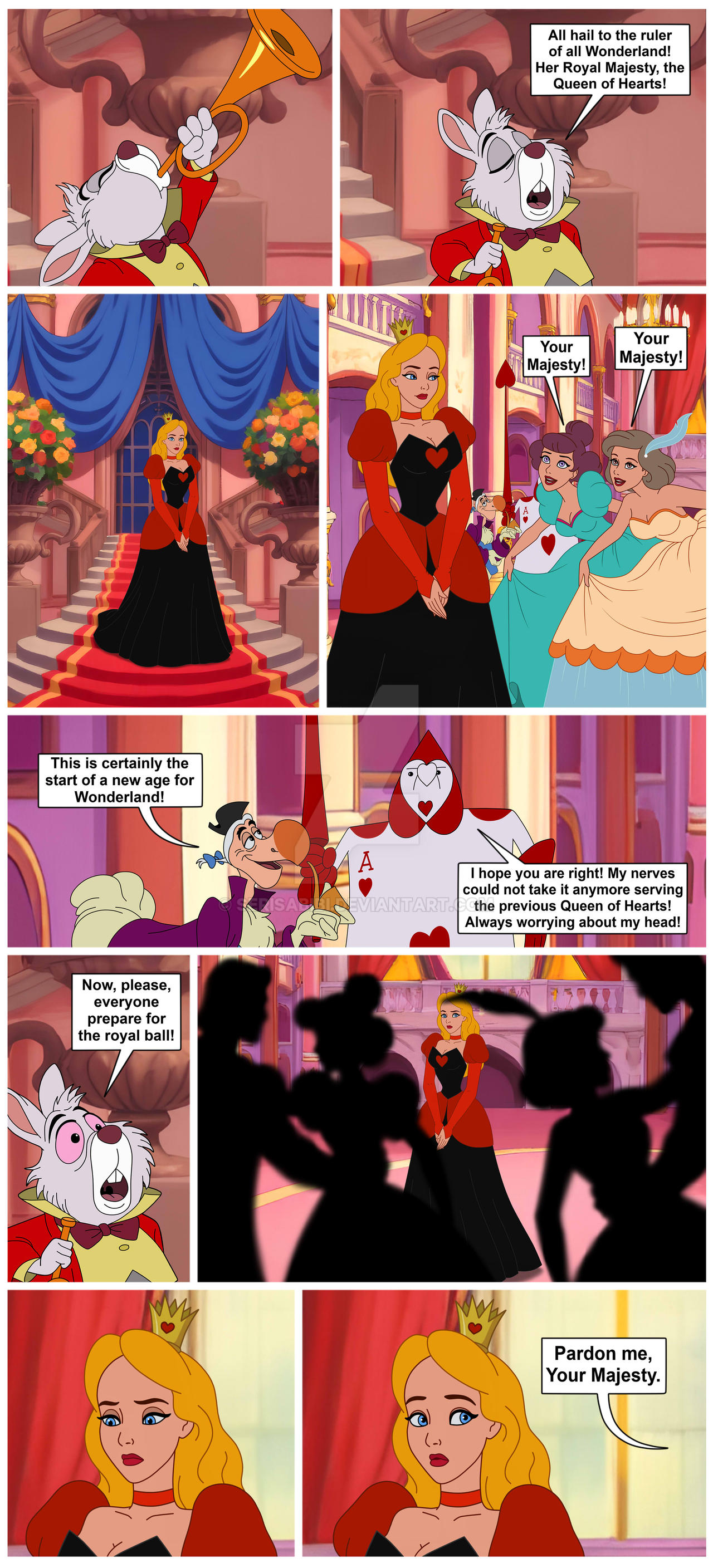 Spring Comic Queen The Adventures of Queen Alice comic page 99 by SerisaBibi on DeviantArt