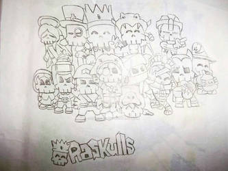 The Raskulls Official Game Poster Art