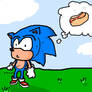 Sonic is hungry