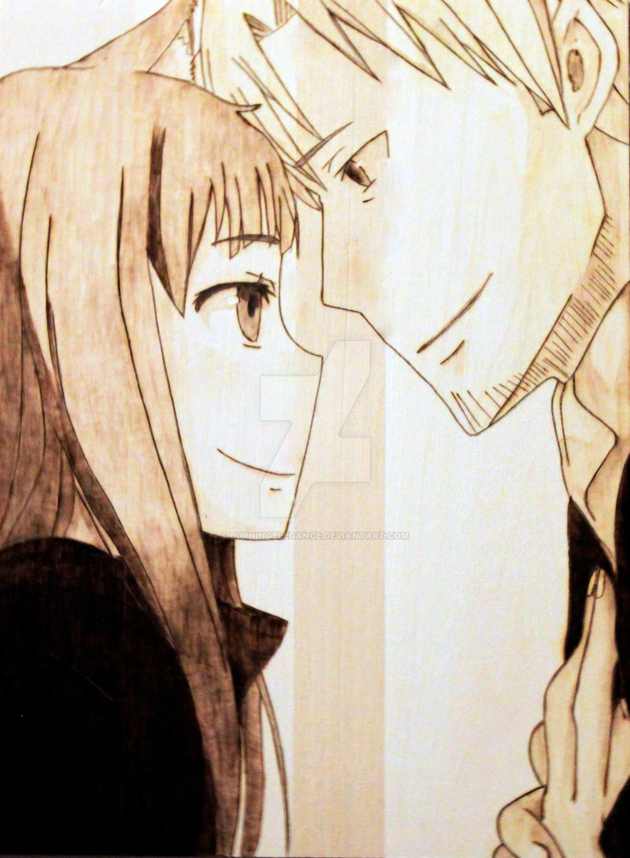 Anime couple kiss by mystic-pUlse on DeviantArt