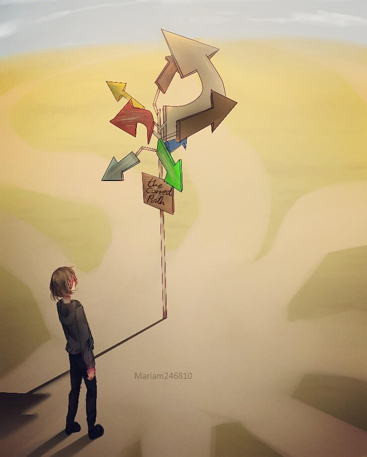 the correct path by mariam246810 on DeviantArt