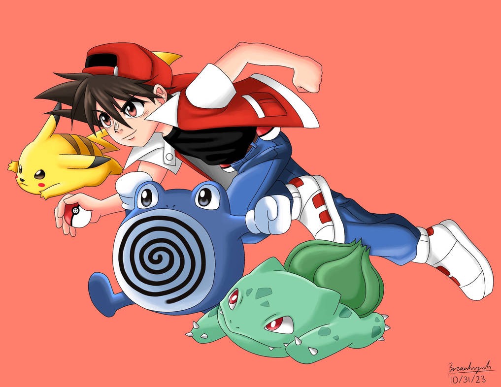 Red - Pokemon Adventures by brianartny on DeviantArt