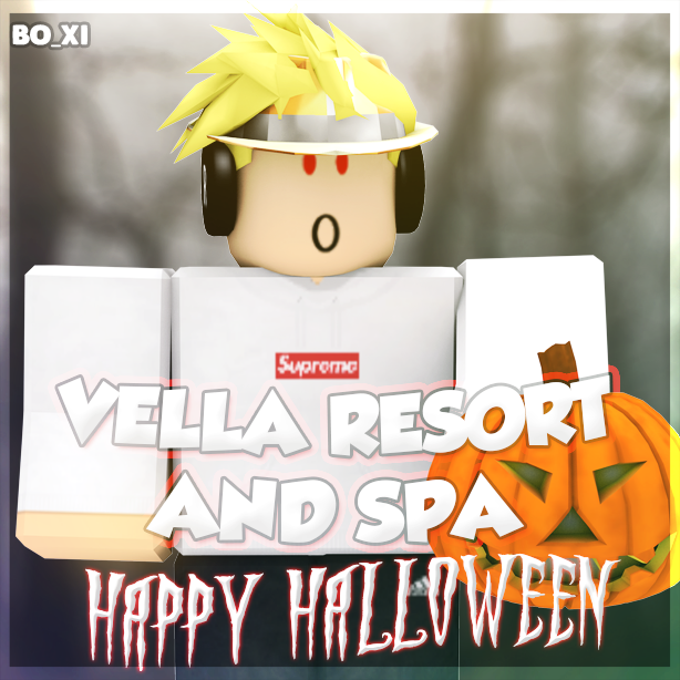 Vella Resort And Spa Halloween Logo By Boxirblx On Deviantart