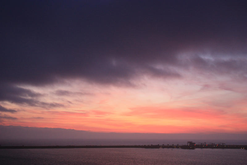 Purple morning by CAStock