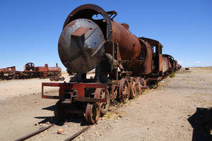 Train graveyard