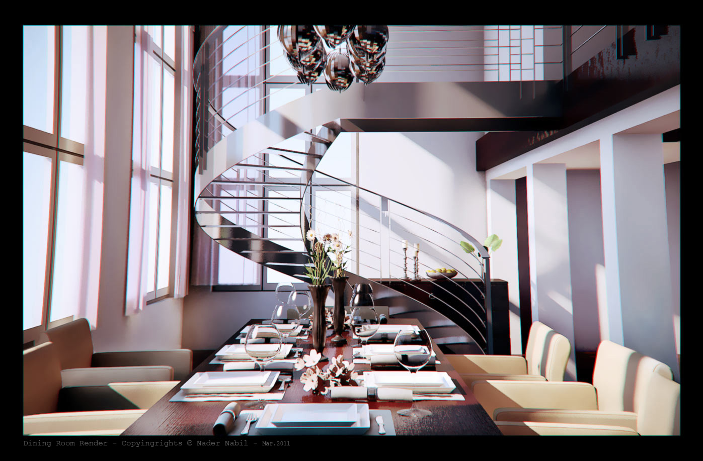 Dining Room render
