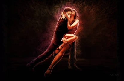 Tango Dancing Couple