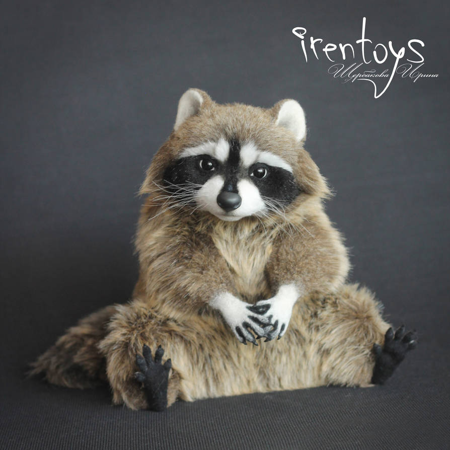 Raccoon Art Toy