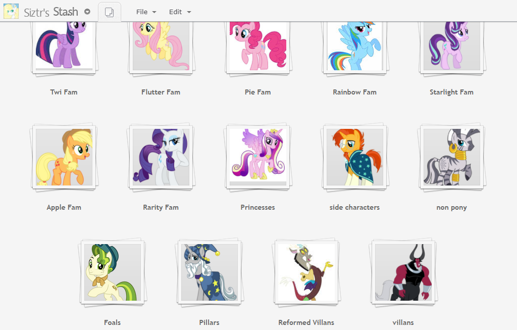 Mlp Character design ref by Siztr on DeviantArt