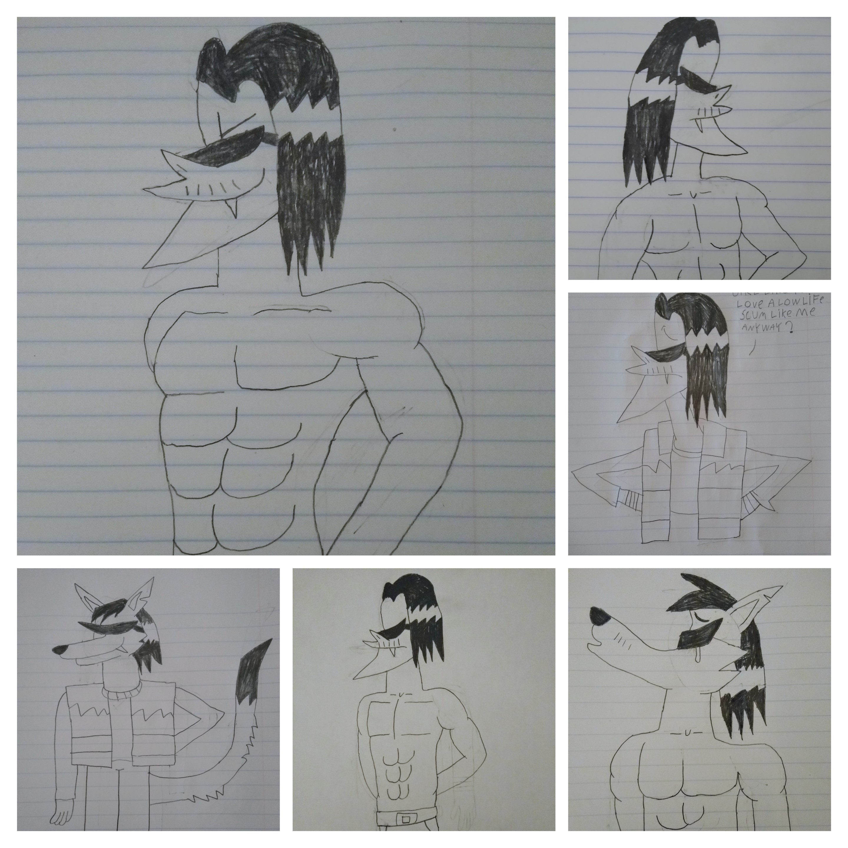 Ace Sketch Collage