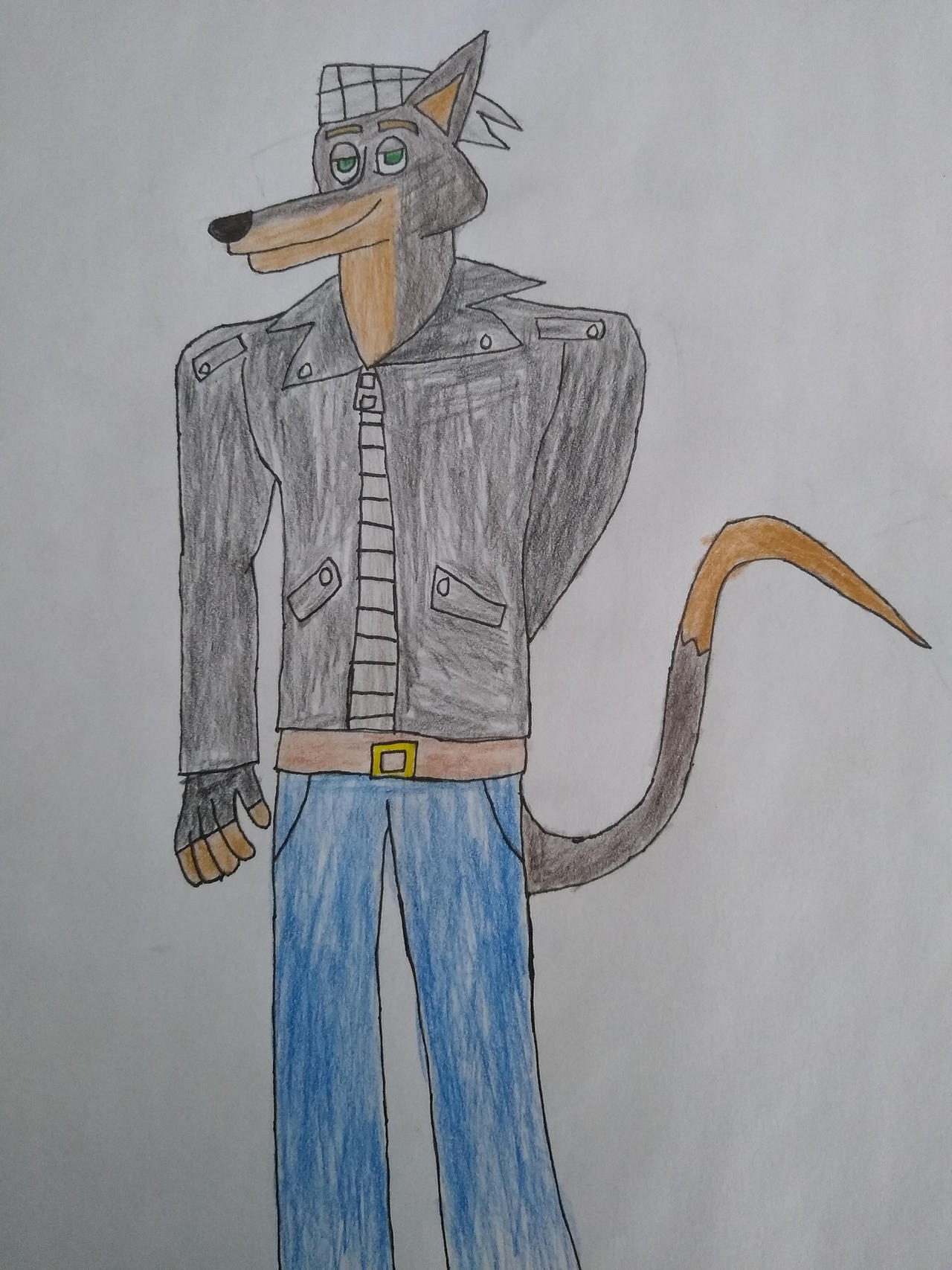 Leather Jacket Doberman