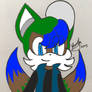 Another green fox lol (Colored)