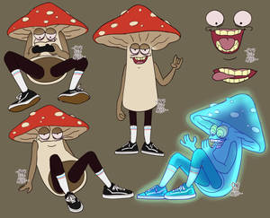 Todd the pod mushroom
