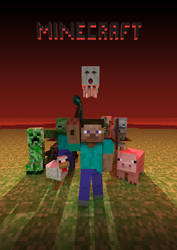 Minecraft poster by Andrey-S