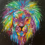 Abstract lion 