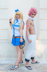 Lucy and Natsu - Fairy Tail cosplay