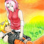 NaruSaku - Sunset