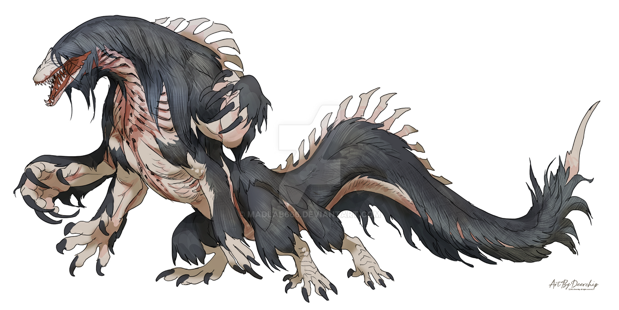 SCP-682 by madlab666 on DeviantArt