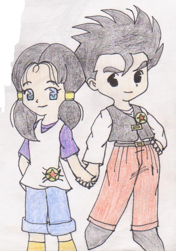 Gohan n Videl- H.M. style