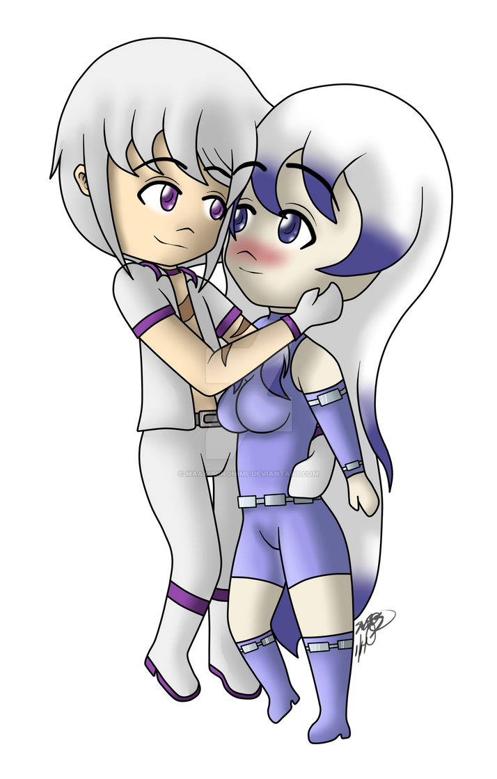 Axn Deviantart AxN chibi by maakurinohime on DeviantArt