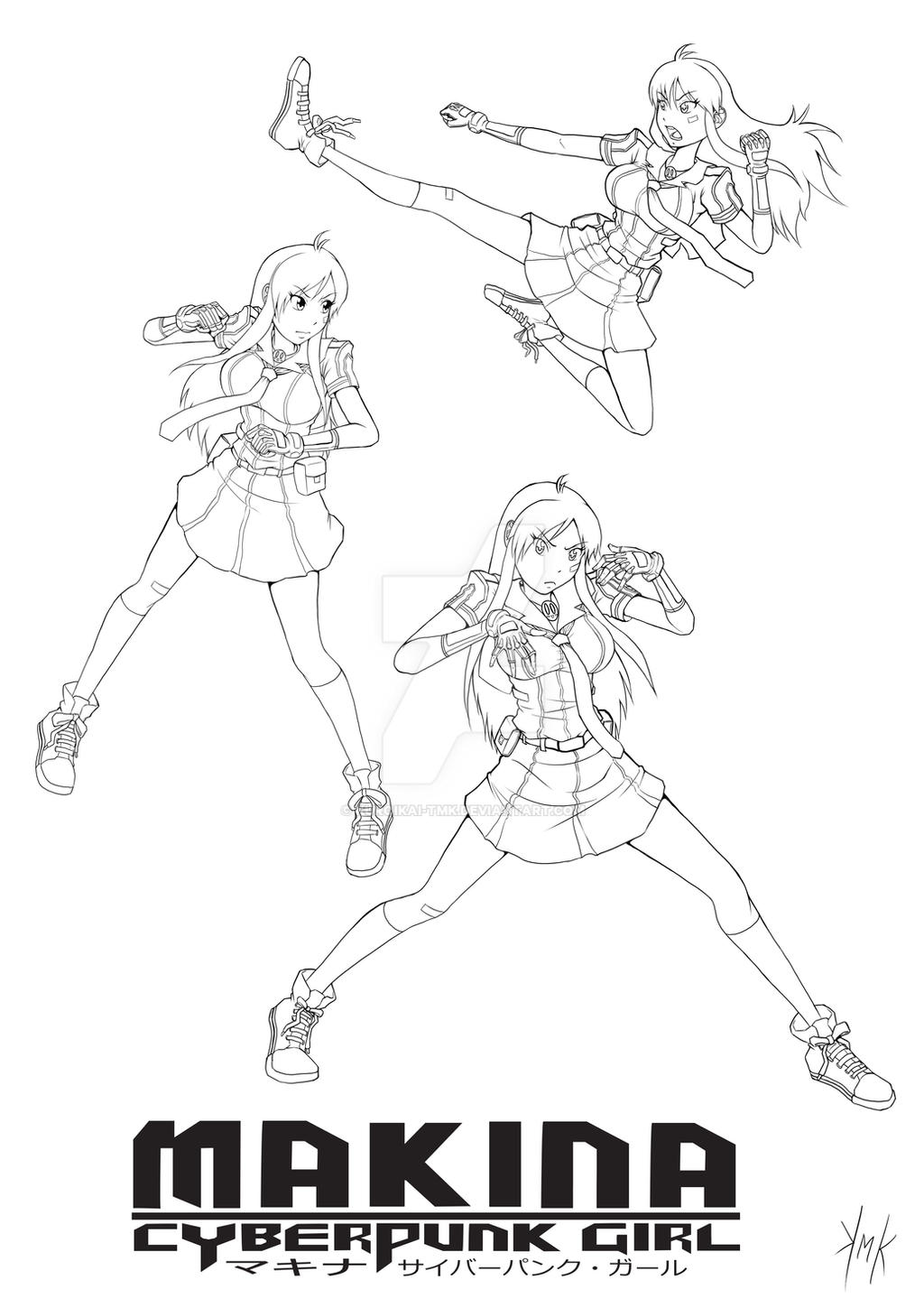 MAKINA - Fight Moves And Poses