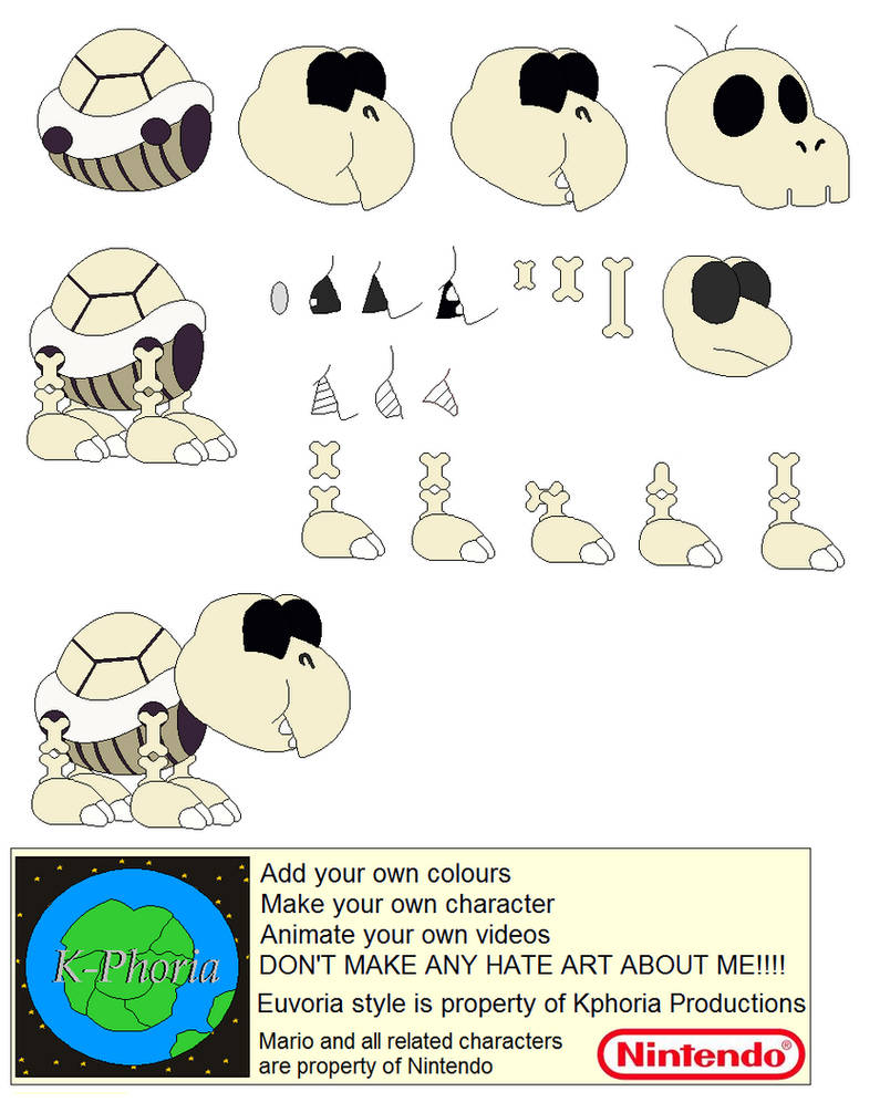 Shell Kreeper Character Builder-Dry Shell Creeper (REUPLOAD) by VinceMartinezStudios ...
