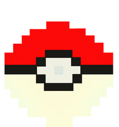 Pokemon Pixelated Pokeball