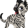 Sango's Zebra Dog