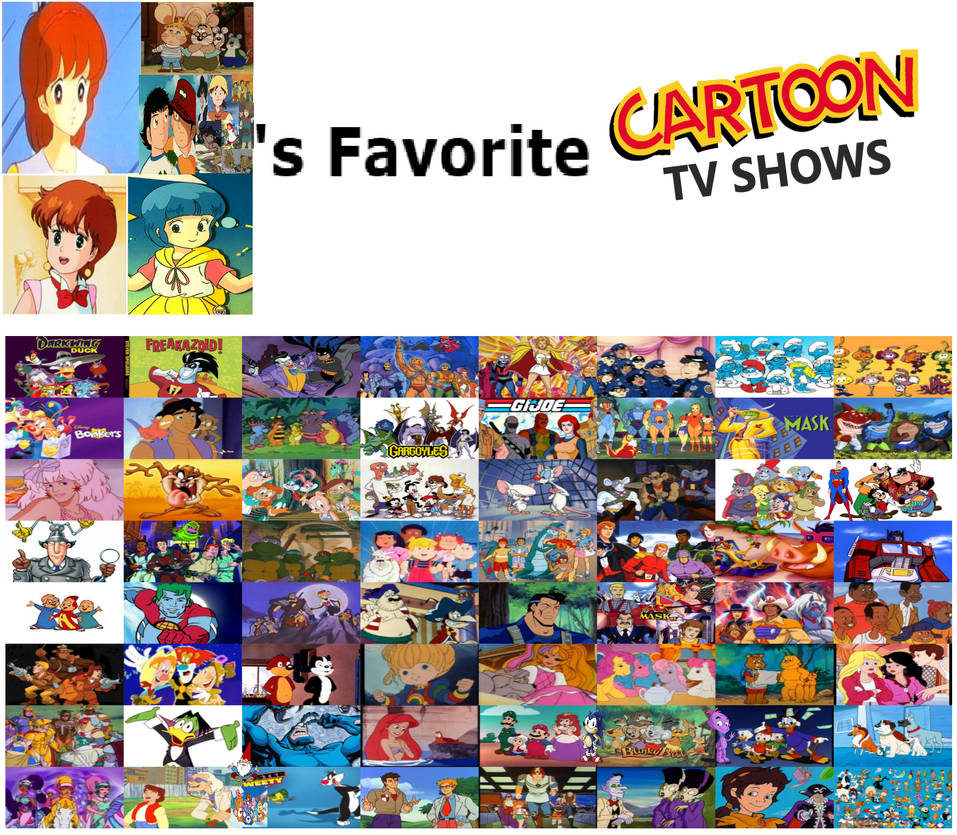 Best Anime Characters' Favorite Cartoon TV Shows by besttoonever4 on ...