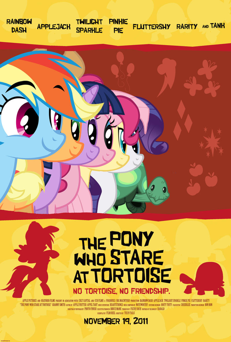 The Pony Who Stare At Tortoise - Rainbow Dash Tank