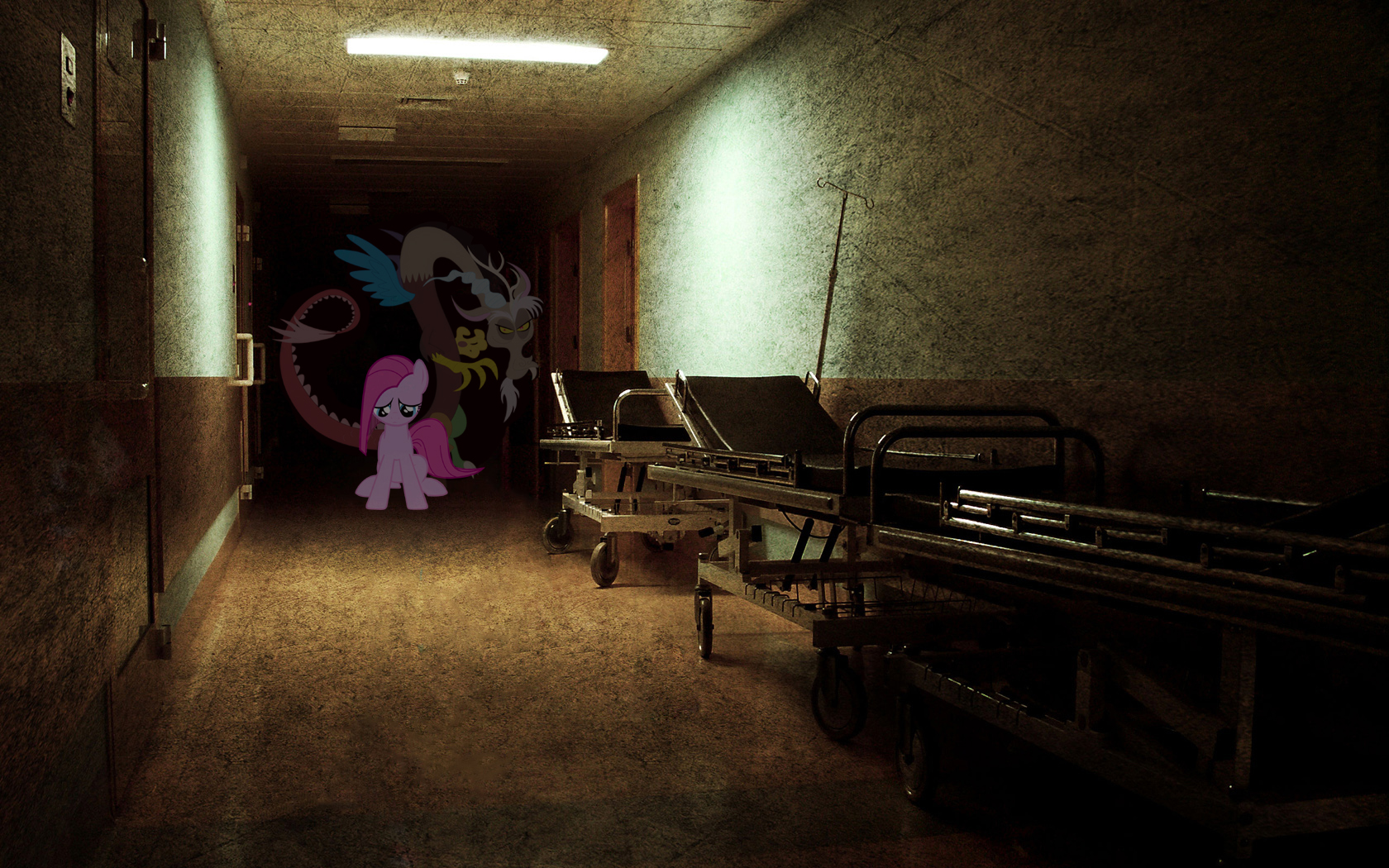 Creepy Hospital Pinkie Pie And Discord By Normanb On Deviantart Creepy Hospital Pinkie Pie And Discord By Normanb On Deviantart