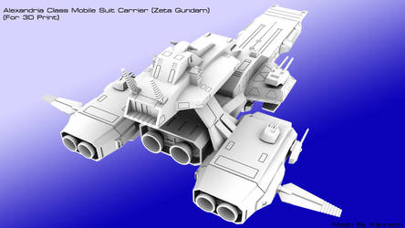Alexandria class Zeta Gundam Mobile Suit Carrier