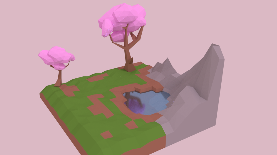 First 3D Landscape