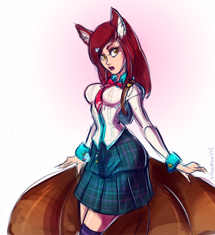 academy ahri sketch