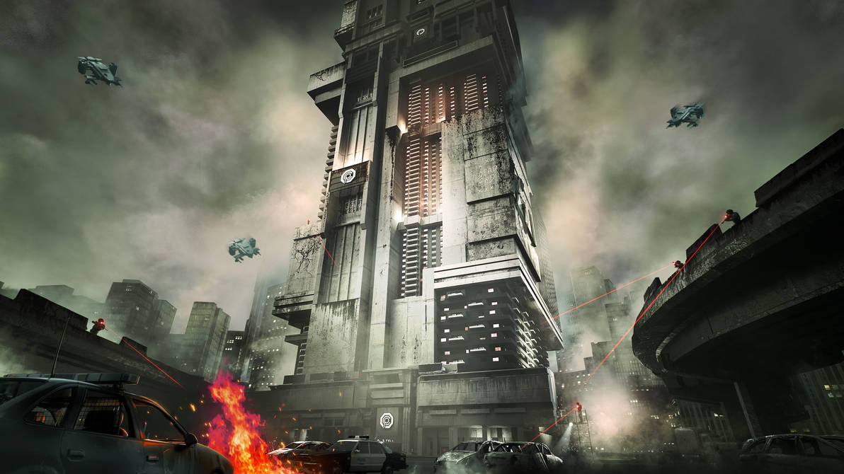 Characterless Cities RoboCop: Rogue City UB characterless wallpaper by wallpaper-background ...