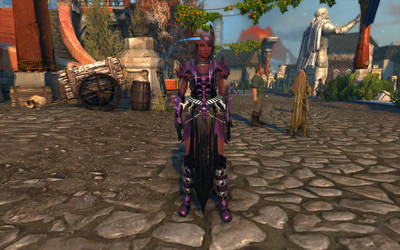 Thayan Armor recolored Style of my Warlock