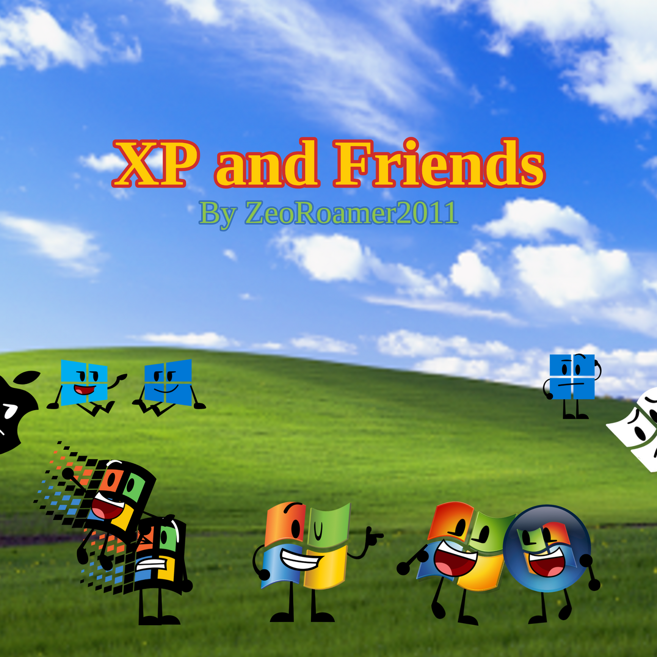 Xp Duck XP and Friends Poster by ZeoRoamer2011 on DeviantArt