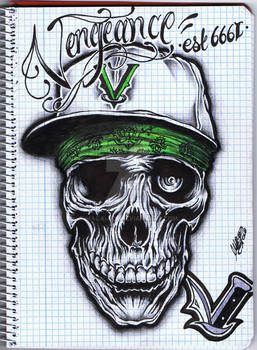 Zombie Skull -Vengeance Uni.-