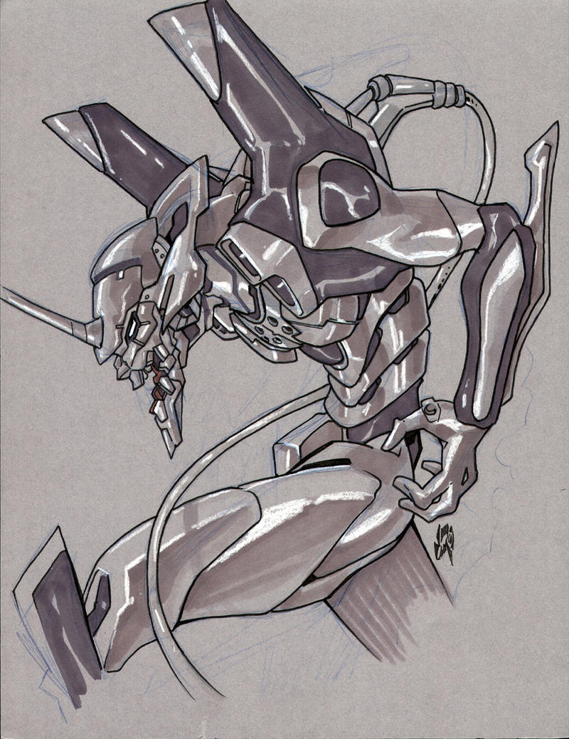EVA UNIT 01 by stalk on DeviantArt