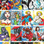 DC THE WOMEN OF LEGEND SKETCH CARDS 17-32