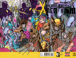 UNCANNY X-MEN HERO INITIATIVE SKETCH COVER