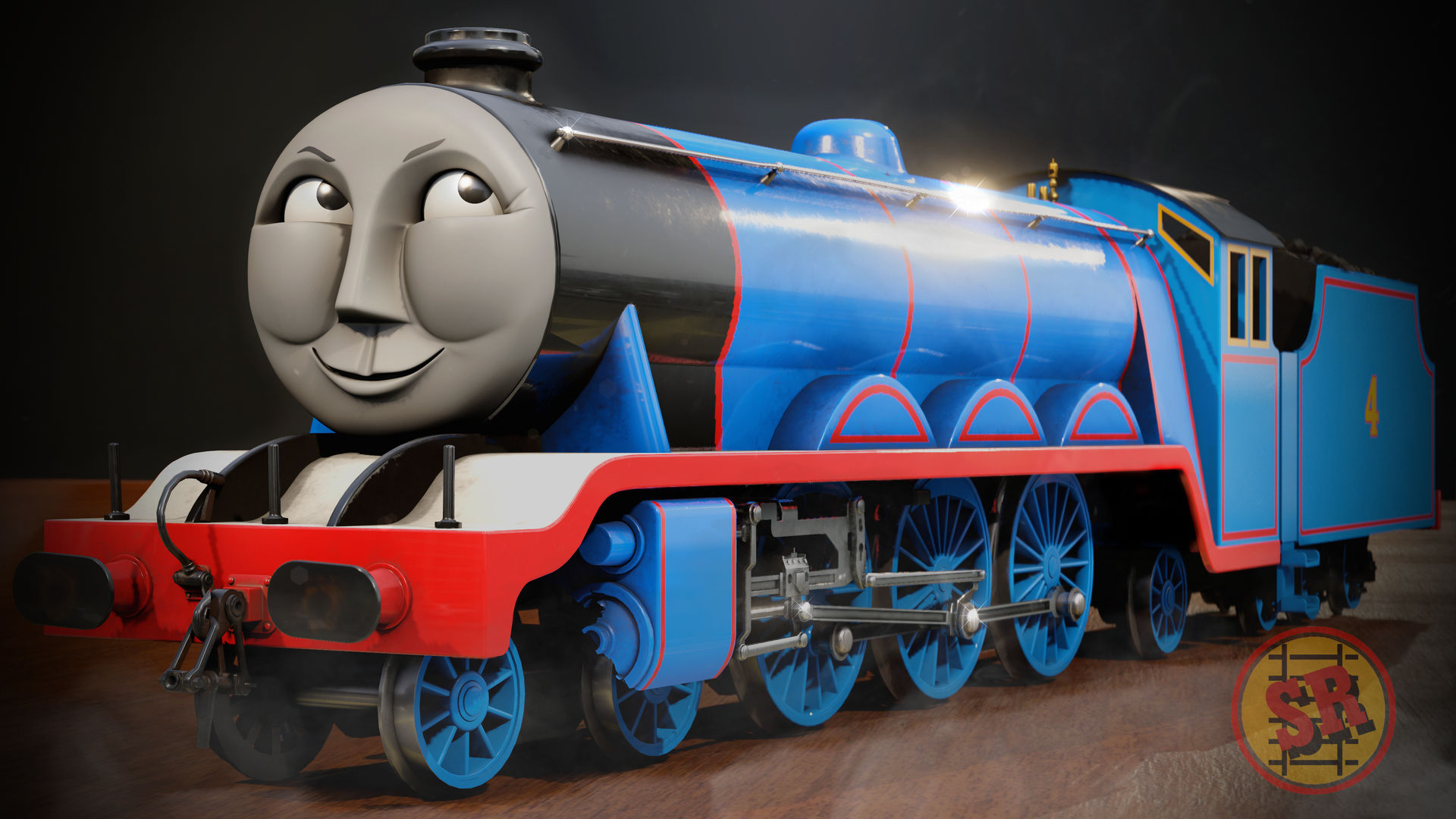 Sudrianrails - Gordon The Big Engine by SudrianRails on DeviantArt