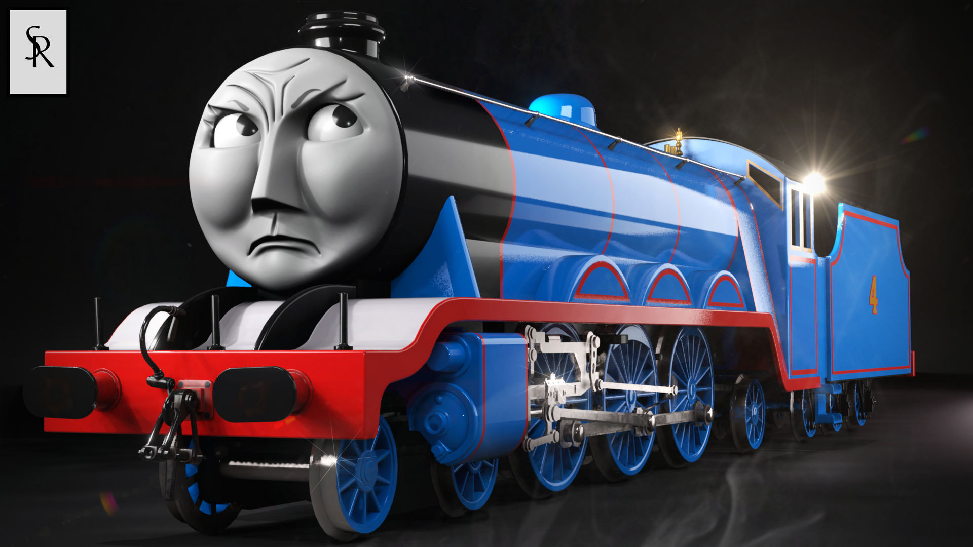 Gordon The Train Engine NEW Mattel Thomas & Friends Large Push Along