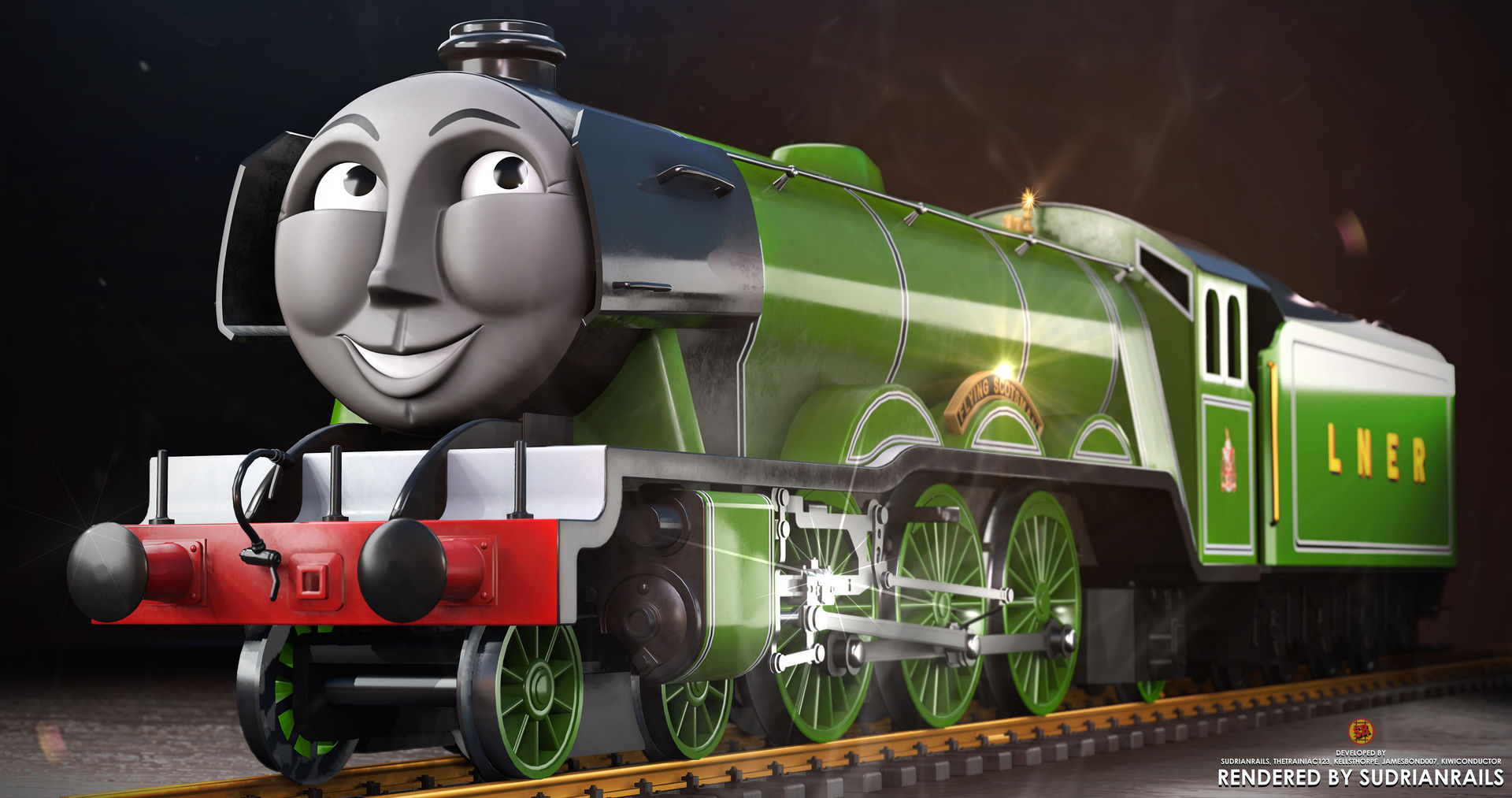 Thomas Friends Dfm88 Flying Scotsman Thomas The Tank - vrogue.co