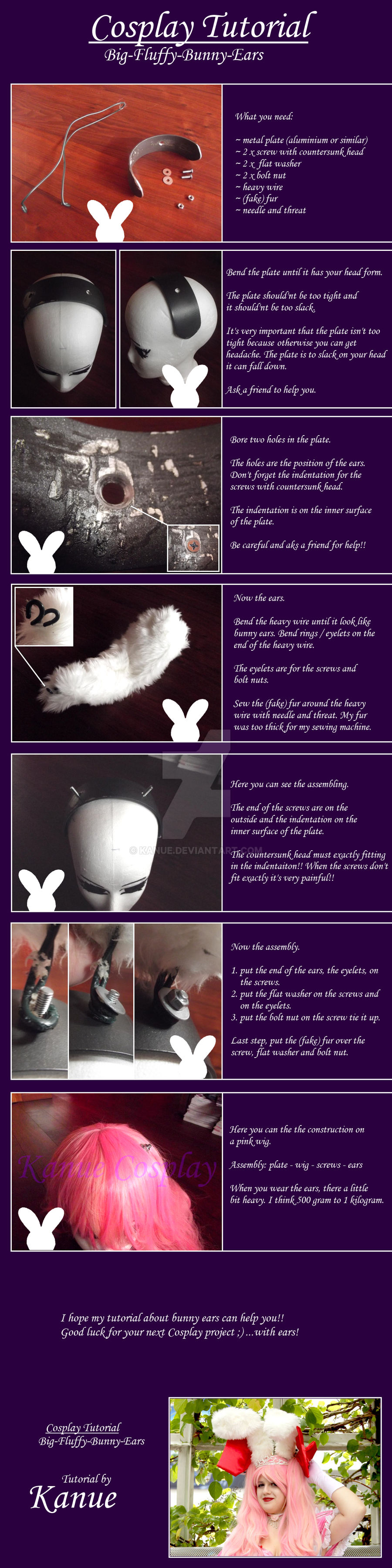 Tutorial - Big Fluffy Bunny Ears