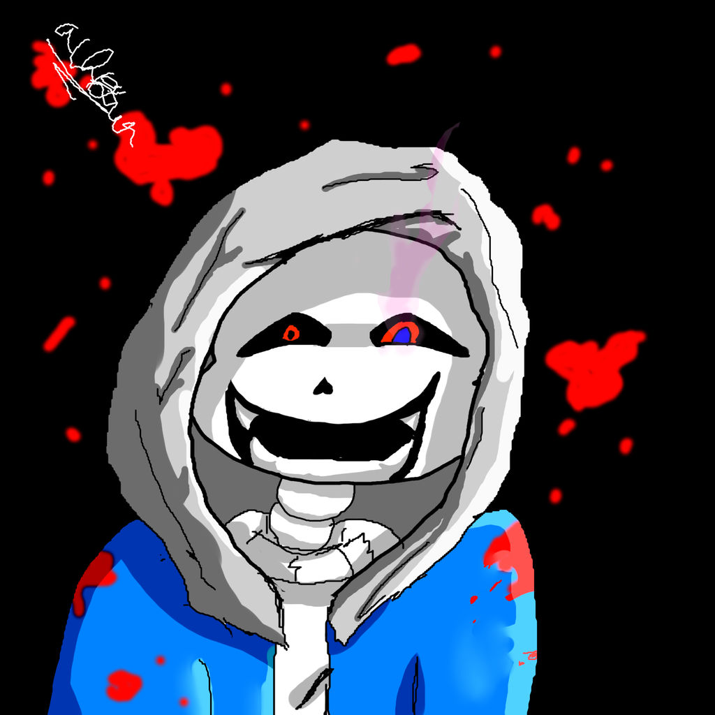 DustTale Sans by SuperSans78 on DeviantArt