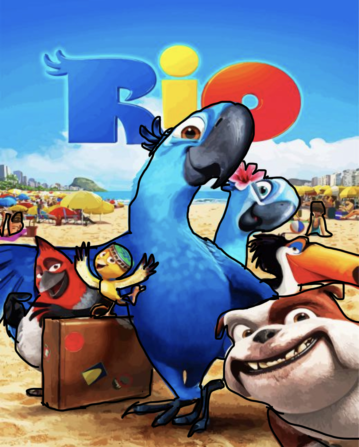 Dreamworks Rio Deviantart Rio Movie by kitchenAllday24 on DeviantArt