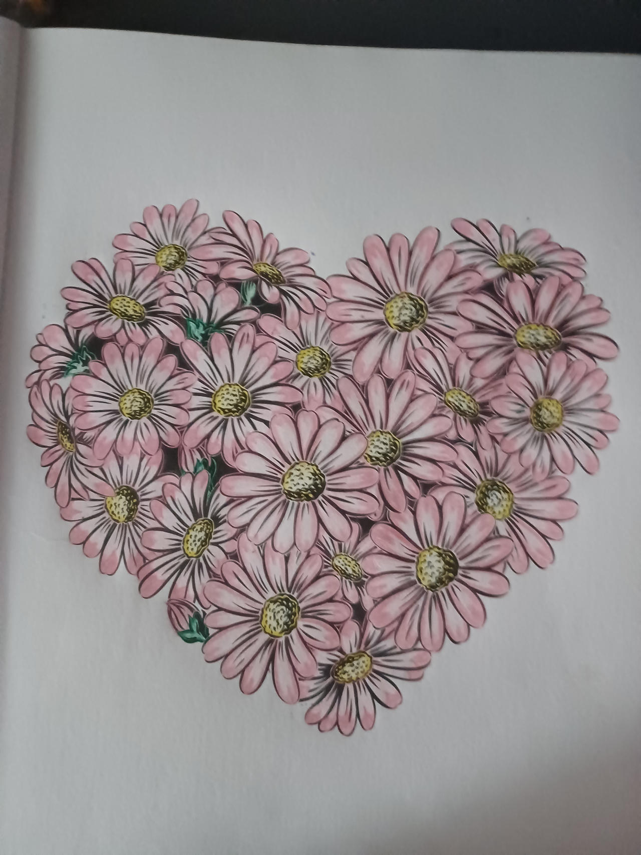 A heart of flowers