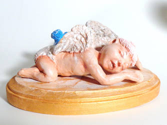 Angel Baby sculpture